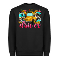 Black bus driver Heavyweight Sweatshirt - Zillion Design Studio