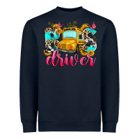Navy bus driver Heavyweight Sweatshirt - Zillion Design Studio
