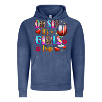 Vintage Denim oh sip its a girls Vintage Hoodie - texasbilliewilder