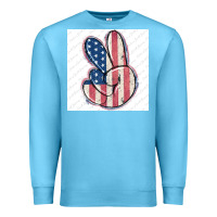 Ocean Blue small business filigran Premium Sweatshirt - MaliasSmallBusiness
