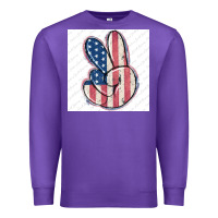 Purple small business filigran Premium Sweatshirt - MaliasSmallBusiness