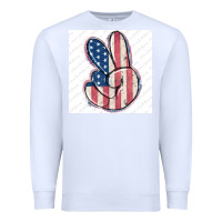 White small business filigran Premium Sweatshirt - MaliasSmallBusiness
