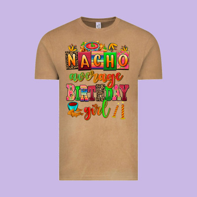 Nacho Average Speech Therapist Vintage Tee Designed By Adodesignshop