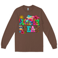Chestnut summer break Long Sleeve Tee - AdoDesignShop