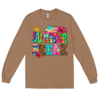 Toasted Coconut summer break Long Sleeve Tee - AdoDesignShop