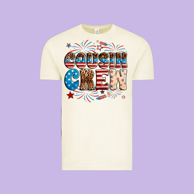 Cousin Crew Vintage Tee Designed By Neo Western