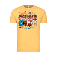 Vintage Mustard Cousin crew Vintage Tee - Neo Western