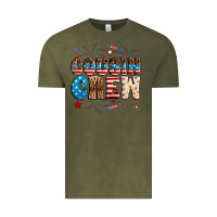 Vintage Olive Cousin crew Vintage Tee - Neo Western