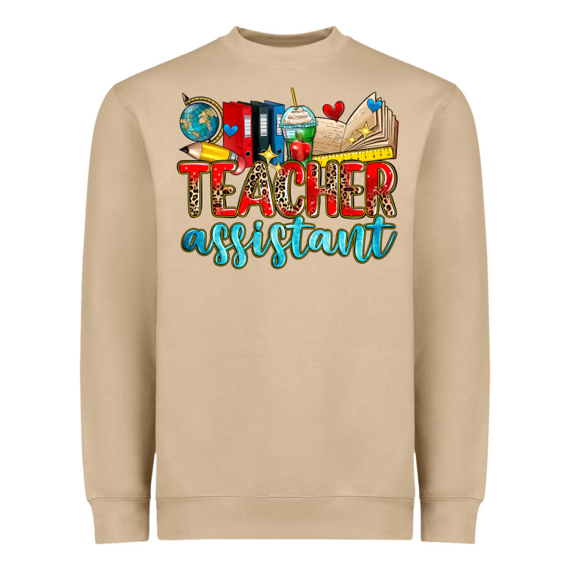 Teacher Assistant Heavyweight Sweatshirt by Zillion Design Studio | Teevron