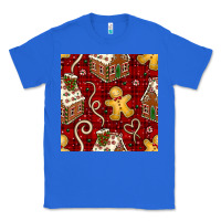 True Royal christmas gingerbread cookie house seamless pattern Classic Tee - BundleAndBundleShop