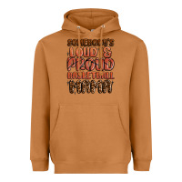 Meerkat somebodys loud and proud basketball mama Heavyweight Hoodie - MaliasSmallBusiness