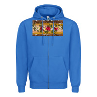 True Royal western  leopardfloral licanse plate Zipper Hoodie - Artiststas