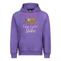 Tulip Just A Girl Who Lowes Sloths Urban Hoodie - Bettercallsaul