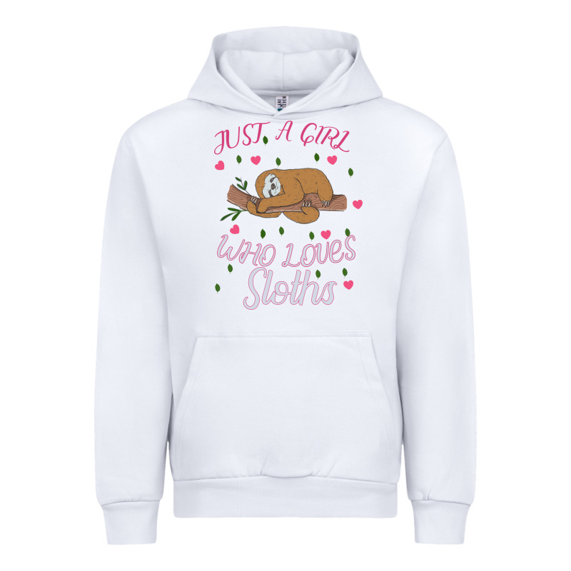 Just A Girl Who Lowes Sloths Urban Hoodie by Bettercallsaul | Teevron