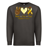 Smoke Peace love cure Bone Cancer Premium Sweatshirt - NancyCooperArtShop