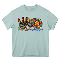 Arona peace love autism sunflower Heavy Core Tee - RacoonDesign
