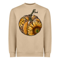 Mushroom sunflower pumpkin Heavyweight Sweatshirt - RanaPortraitStore