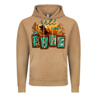 Wild And Free Cowgirl Horse Desert Vintage Hoodie | Teevron