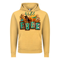 Vintage Mustard wild and free cowgirl horse desert Vintage Hoodie - Zillion Design Studio