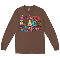 Chestnut resting beach face Long Sleeve Tee - AdoDesignShop