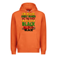 Carrot juneteenth im black every month Premium Hoodie - LillyAllenDesigns