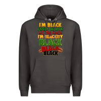 Smoke juneteenth im black every month Premium Hoodie - LillyAllenDesigns