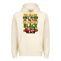 Tofu juneteenth im black every month Premium Hoodie - LillyAllenDesigns