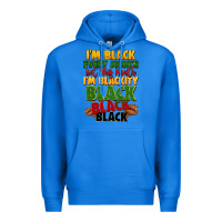 True Royal juneteenth im black every month Premium Hoodie - LillyAllenDesigns