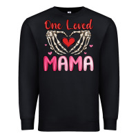 Black one loved mama Premium Sweatshirt - MaliasSmallBusiness