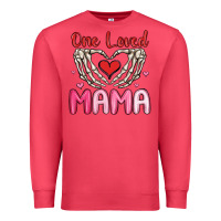 Cardinal one loved mama Premium Sweatshirt - MaliasSmallBusiness