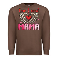 Chestnut one loved mama Premium Sweatshirt - MaliasSmallBusiness