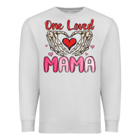 Dove Grey one loved mama Premium Sweatshirt - MaliasSmallBusiness