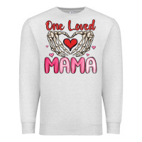 Oatmeal Heather one loved mama Premium Sweatshirt - MaliasSmallBusiness