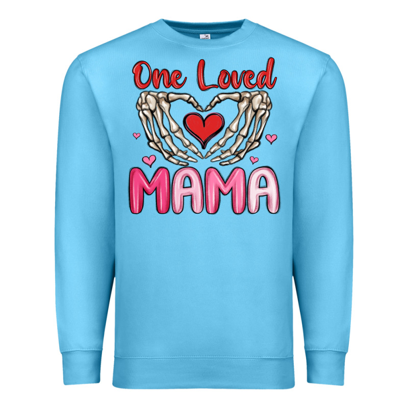 One Loved Mama Premium Sweatshirt by MaliasSmallBusiness | Teevron