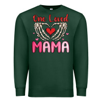 Sports Green one loved mama Premium Sweatshirt - MaliasSmallBusiness