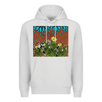 Dove Grey cactus gemstone Premium Hoodie - AdoDesignShop