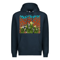 Navy cactus gemstone Premium Hoodie - AdoDesignShop
