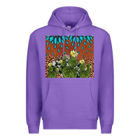 Purple cactus gemstone Premium Hoodie - AdoDesignShop