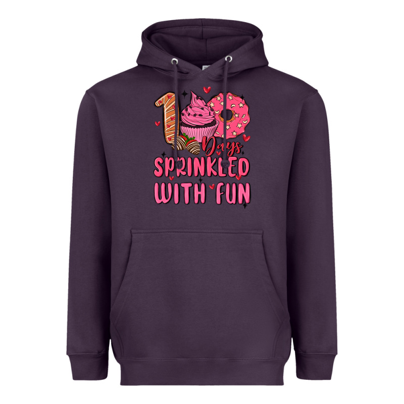 100 Days Sprinkled With Fun Heavyweight Hoodie by MaliasSmallBusiness | Teevron