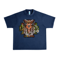 Navy stay wild Urban Heavy Tee - SublimationCraftShop