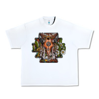White stay wild Urban Heavy Tee - SublimationCraftShop