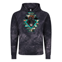 Cloud Black black angus cowhide aztec Vintage Hoodie - JahusDesignShop
