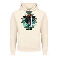 Vintage Artic black angus cowhide aztec Vintage Hoodie - JahusDesignShop
