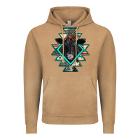 Vintage Camel black angus cowhide aztec Vintage Hoodie - JahusDesignShop