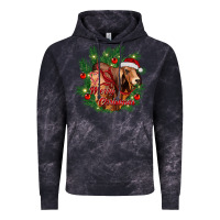 Cloud Black merry Christmas brahman bull Vintage Hoodie - RanaPortraitStore