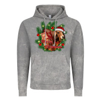 Cloud Rock merry Christmas brahman bull Vintage Hoodie - RanaPortraitStore