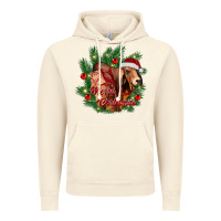 Vintage Artic merry Christmas brahman bull Vintage Hoodie - RanaPortraitStore