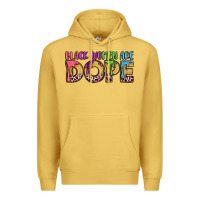 Antique Gold black women are dope Premium Hoodie - LillyAllenDesigns