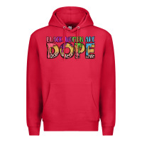 Cardinal black women are dope Premium Hoodie - LillyAllenDesigns