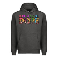 Charcoal Heather black women are dope Premium Hoodie - LillyAllenDesigns